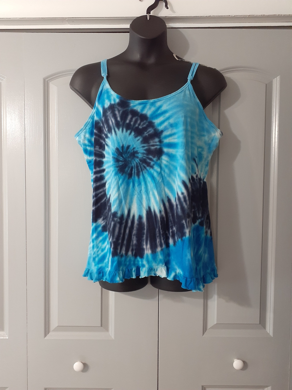 Just Love Spiral Tie-Dye Tank